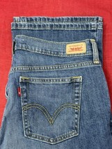 Levi&#39;s Jeans 515 Boot Cut Stretch Women&#39;s Sz 12 S/C Low-Rise Zip Fly 32x29 - £15.56 GBP