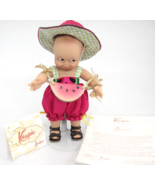 Effanbee Kewpie Doll Watermelon Outfit 8&quot; Stand Tag COA 2001 - $23.26