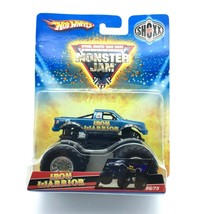 Hot Wheels Monster Jam SHOXX IRON WARRIOR Ford F-150 Monster Truck Blue ... - $62.88