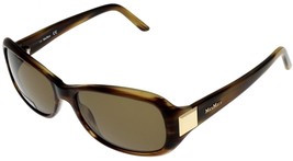 Max Mara Sunglasses Women Brown Tortoise Rectangular MM 904/S 2CM X7 - £96.41 GBP