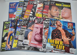 Lot Of 21 WWE Magazine 02/03 Brock Austin Rock Wrestling WWF - All with ... - $274.16 CAD
