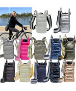 Hatzzi - Nylon Puffer Water Bottle Carrier with Wide Adjustable Strap - $26.99