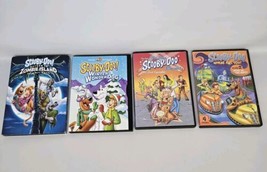 Lot 4 Scooby-Doo! DVD Movies Winter Wonder Dog Zombie Island Bump In The... - $14.80