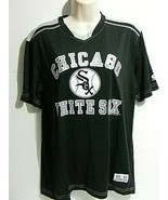 True Fan Genuine MLB Chicago White Soxs Lightweight Shirt Black and Ligh... - £14.09 GBP