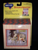 Breyer Horse Stablemate Set #59977 New in Box Palomino Pinto Stallion &amp; Foal - $9.74