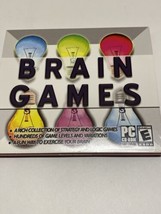 Brain Games PC CD Game Strategy and Logic Games for Everyone CD-Rom Soft... - £9.53 GBP