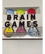 Brain Games PC CD Game Strategy and Logic Games for Everyone CD-Rom Soft... - £9.35 GBP