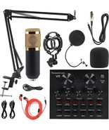 Mortime Condenser Microphone Bundle, Live Sound Card,, Set Of 11 Mic Kit - $829.41 MXN