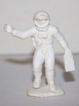 Galaxy Laser Team 2&quot; White Astronaut Star Patrol 1 PVC Toy 1978 Tim Mee Original - £2.75 GBP