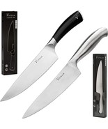 Vistella  8 In. Chef Knife Black Handle or 8 In. Silver Chef Knife - SALE - £5.75 GBP+