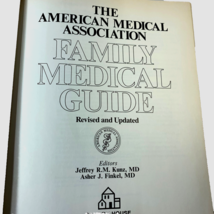 American Medical Association Family Medical Guide by Jeffrey Kunz HC 1987 Vtg - £7.95 GBP