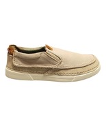 Clarks Gereld Step Slip On Moccasin Shoes Mens 8M Brown Canvas/Suede Moc... - $29.30