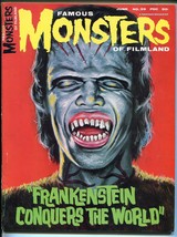 Famous Monsters of Filmland #39 1966-Harryhausen-Vic Prezio-Frankenstein-FN+ - £85.46 GBP