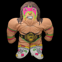 Vintage WWF Wrestling Buddies Ultimate Warrior Plush Doll Pillow Tonka 2... - £88.95 GBP