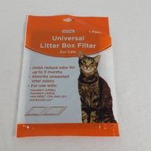 Petco Universal Litter Box Filter For Cats 1 Pack New Sealed Reduce Feline Odor - £3.91 GBP
