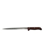 Vintage MIGHTY OAK by IMPERIAL Carving Slicing Knief w Wood Handle - $11.71