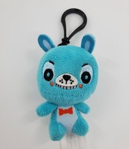 Funko Five Nights At Freddys Puppy Dog Keychain 3.5&quot;  Teal Blue B39 - £7.89 GBP