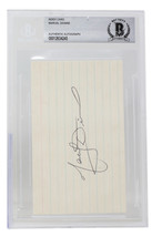 Marcel Dionne Signed Slabbed Los Angeles Kings Index Card BAS - $57.22