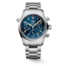 Longines Spirit Automatic Chronograph 42 MM Full Stainless Steel Watch L38204936 - $2,232.50