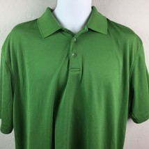 Tommy Armour Men&#39;s Green Polo Shirt Logo Work Golf Size L Lg Large - £27.56 GBP