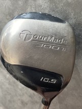 Taylormade 300 ti Driver 10.5 Loft Taylor Made Tour Proforce 65 Gold R-Flex - £31.97 GBP