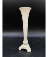 Lenox Fine China Ivory Flute Footed Vase 24k Gold Trim 7.5” Tall - €14,59 EUR