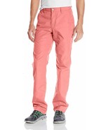 Mountain Khakis Poplin Pants Relaxed Fit 33x32 Mens Rojo Red Chinos Flat... - $35.54 CAD