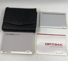 2016 Kia Optima Hybrid Owners Manual Handbook Set with Case OEM H01B26003 - £14.11 GBP