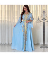 SALE New Moroccan Dubai Kaftans Farasha Abaya Dress Saudi Arabian Long Gown - €83,20 EUR