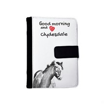 Clydesdale- Notebook with the calendar of eco-leather with an image of a... - $38.99