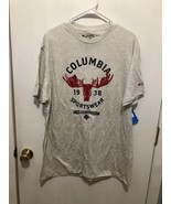 NWT Columbia Sportswear Mens SZ XL Always Outside Moose Head T Shirt NEW - £11.64 GBP