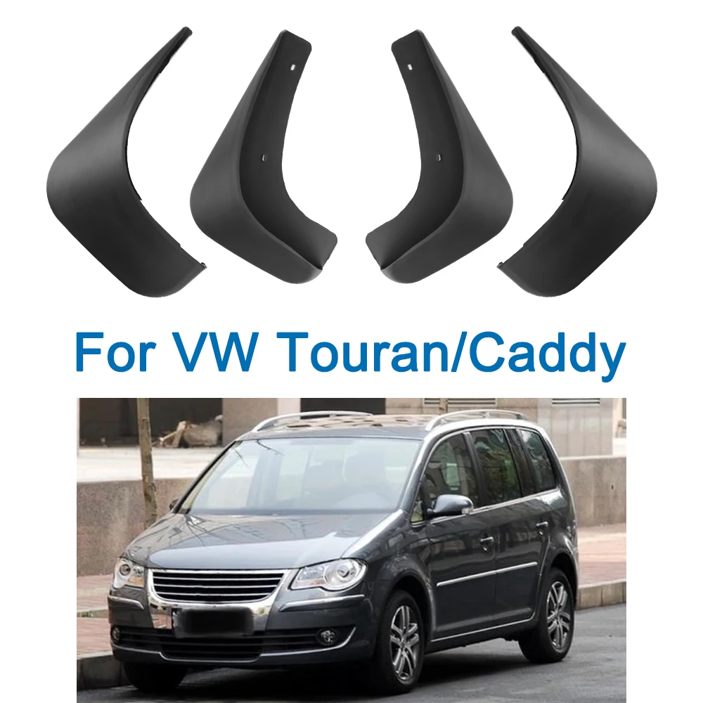 Mudguards For VW Touran Caddy 2004-09 Car Mud Flap Front Rear Fender Splash - £10.71 GBP