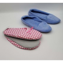 Charter Club Womens Slippers Lot Of 2, Size Large - £18.32 GBP