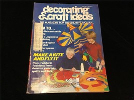 Decorating &amp; Craft Ideas Magazine March 1977 Kite Crafting - £7.81 GBP