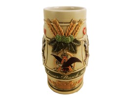 Vintage 1983 Budweiser Clydesdales Collectible Stein, Ceramarte, Made In... - $14.65