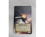 Star Wars X-Wing Miniatures Game Alternative Art Crack Shot Promo Card - $6.92