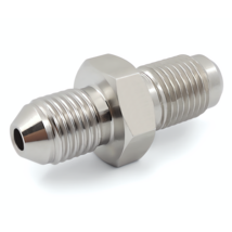 M10x1.0 to 3AN Straight Male Fitting Adapter Stainless Steel (M10-AN3) - $13.61 CAD