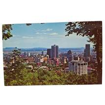 Postcard Montreal Quebec Business Section Skyline Canada Chrome Unposted - £5.54 GBP
