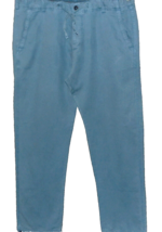 H&amp;M Men&#39;s Light Blue Linen Blend Pants Trousers Size US 38 R - £19.46 GBP