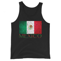 Mexican Flag Vintage Mexico Shirt Unisex Tank Top - £19.97 GBP