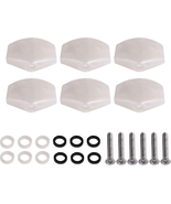 Guitar Tuner Machine Head Buttons White Pearl Tuning Key Square Buttons ... - €8,96 EUR