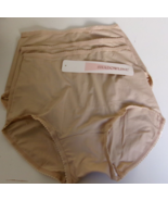 Three Shadowline Flawless fit full briefs Panty Style 17077 Size 6 Nude - €27,99 EUR