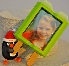 Hallmark - You&#39;re a Star - Popsicle &amp; Penguin - Photo Holder 2012 Ornament - £8.87 GBP