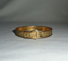 Vintage Baby Bracelet Buckle Bangle Gold Filled Baby Jewelry S.O.B. Bign... - $34.65