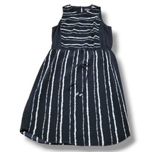 Vince Camuto Dress 2P Petite Women&#39;s A-Line Dress Sleeveless Elastic Wai... - $32.66