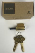 OEM Schlage Everest Lock Cylinder C123 Keyway with 2 x 48-009-EV Keys - NEW - $24.74