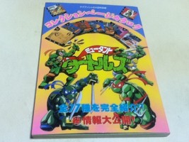 1993 Keibunsha Mutant Turtles Mini book Collection Page Catalog Synopsis - £290.79 GBP