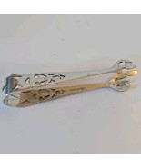 Vtg Signed Sterling Silver Sugar Cube Ice Claw Tongs 1930’s Art Deco - €27,96 EUR
