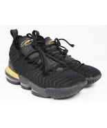Nike Lebron 16 XVI I&#39;m King Black Metallic Gold Sneakers - Mens Size 7 - £38.71 GBP