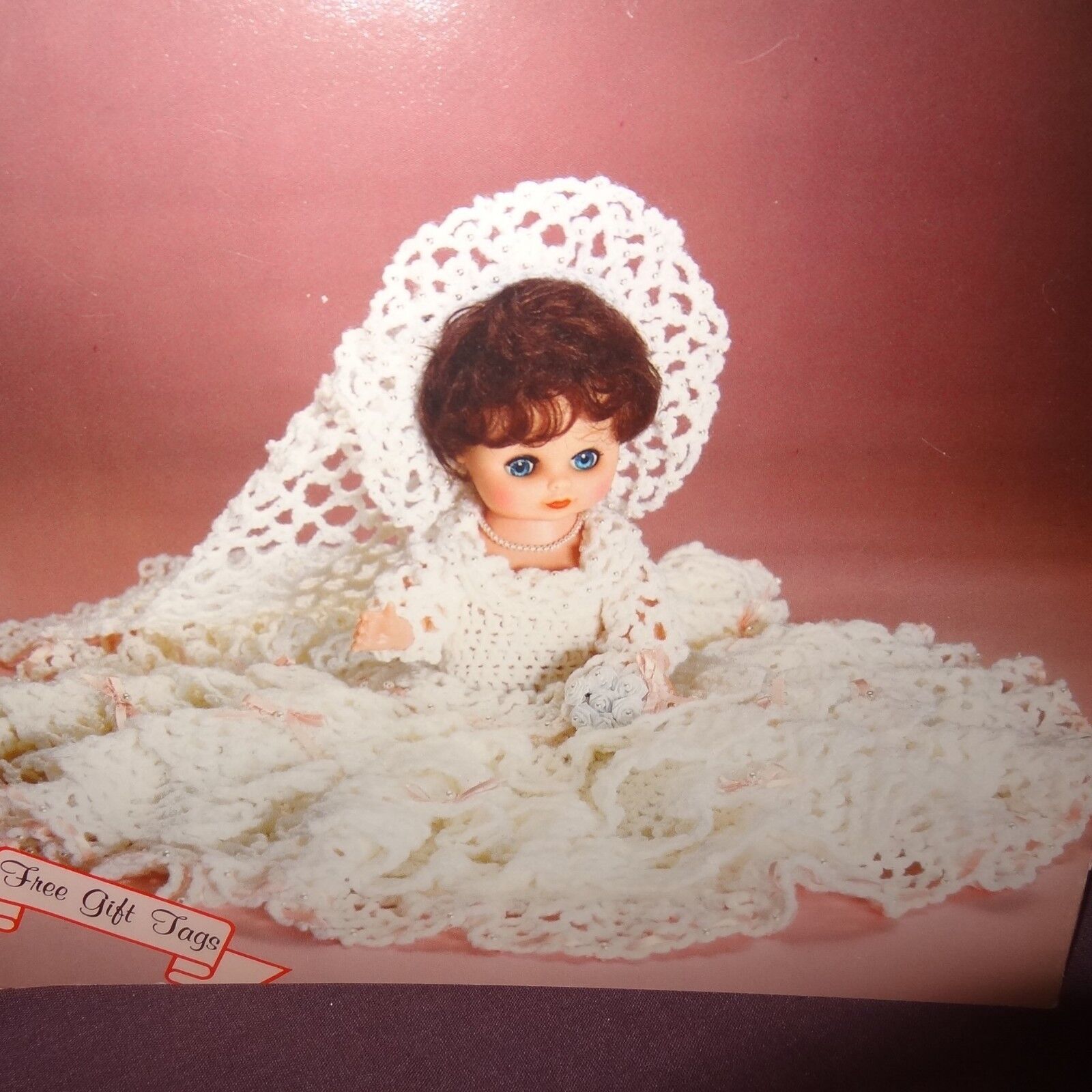 Megan Bed Doll Pattern Sweet Dreams Dumplin Designs Crochet 1987 BD512 Booklet - $9.89